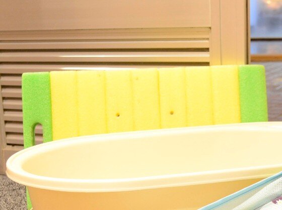 【ベビーバス】大浴場にご用意しているので、お子さまも安心して 入浴できます