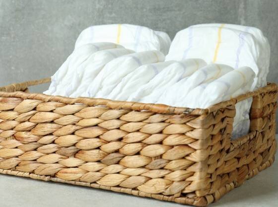 ショップにておむつやベビーフードをご用意しております