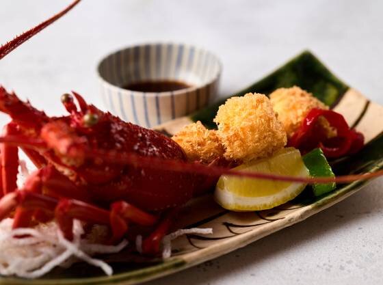 伊勢海老のフライ