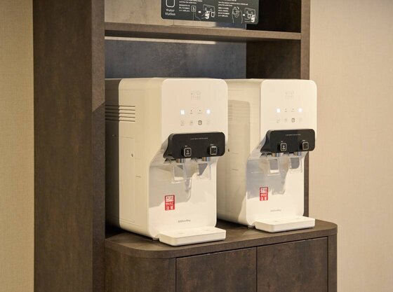 ウォーターサーバーは各階にご用意