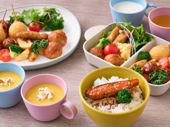 食べやすさに配慮したキッズメニュー